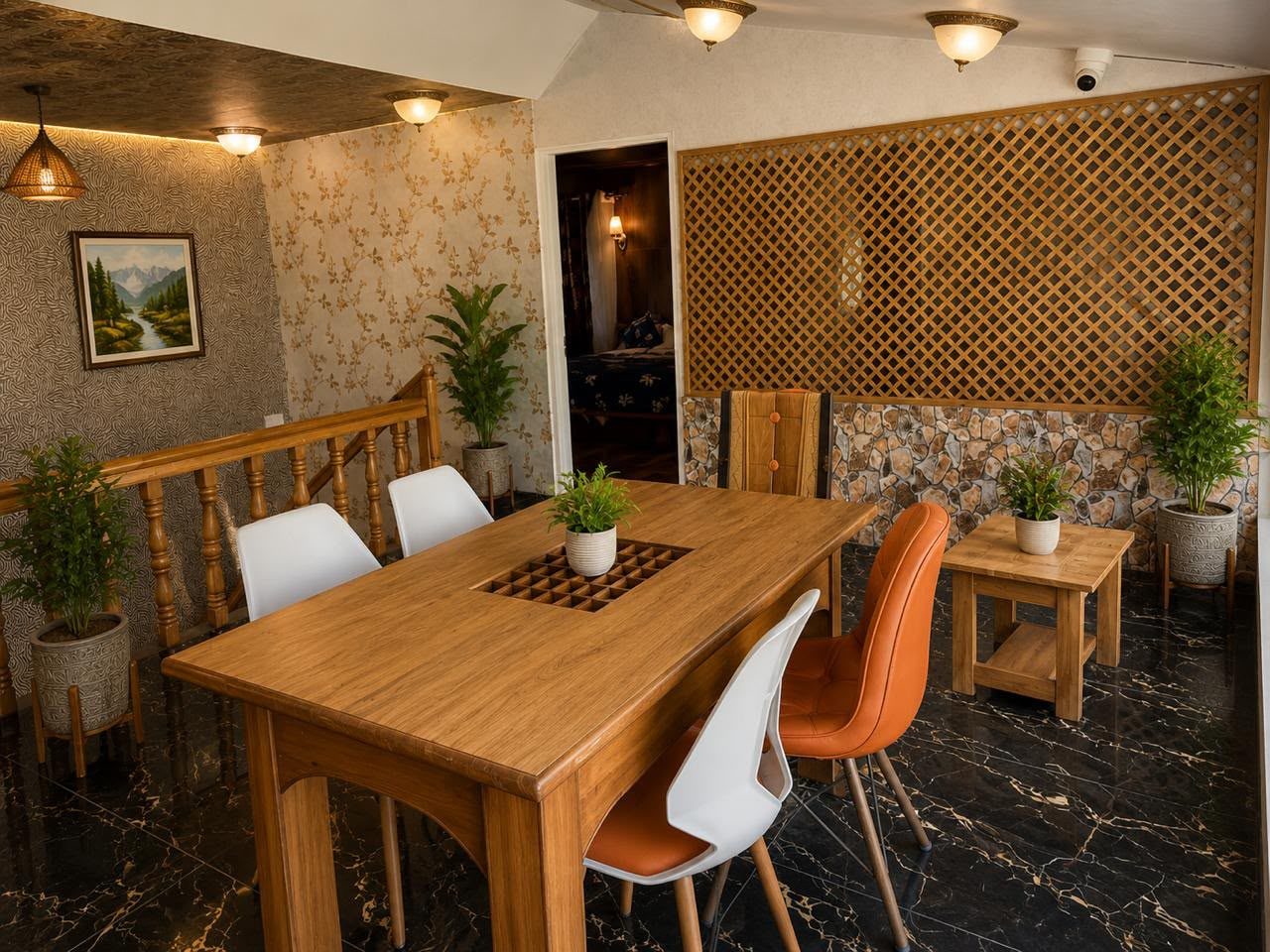 First floor dining area at KashÔtel